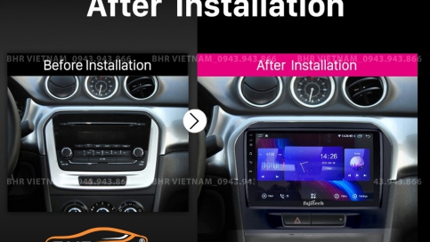 Màn hình DVD Android xe Suzuki Vitara 2015 - nay | Fujitech 